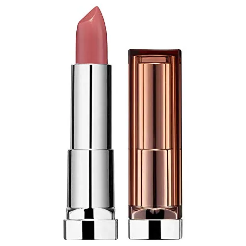 Maybelline New York Color Sensational Blush Nudes Lipstick Lust Affair - Lippenstift in kräftigem Rosé für den trendigen Nude-Look, pflegt die Lippen und sorgt für ein sinnliches, natürliches Finish.
