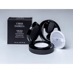 Chris Farrell Pure Silk Powder No. 12 - dunkelbeige - Hochwertiger Puder für alle Hauttypen, ideal für die tägliche Anwendung und sorgt für ein samtiges Finish.
