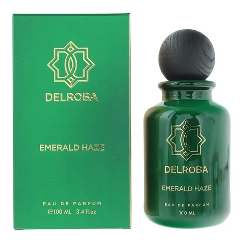 Delroba Emerald Haze Unisex Eau de Parfum 100 ml - Unisex Duft mit einer faszinierenden Mischung aus Grapefruit, Eukalyptus und blumiger Magnolie. Erleben Sie Eleganz und Raffinesse in einem einzigartigen Parfüm von Delroba.