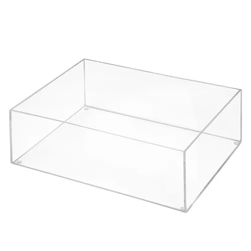Aufbewahrungsbox aus Acrylglas 300x220mm, 100mm Hoch,  transparent - Zeigis®