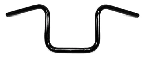 Zoll (25,4mm) Lenker Narrow Ape 22cm Schwarz kompatibel mit Harley-Davidson 1