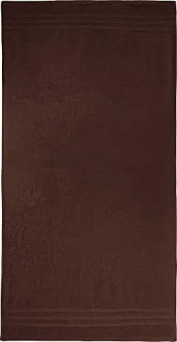 REDBEST Duschtuch New York braun Größe 70x140 cm - leichte, weiche Qualität, saugstark, sehr strapazierfähig, 100% Baumwolle