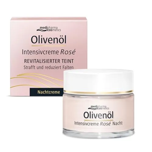 Olivenöl Intensivcreme Rose Nachtcreme 50 ML