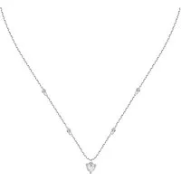 CHRIST Damen-Kette 925er Silber mit recyceltem Zirkonia - Elegante Kette aus 925er Silber, nachhaltig mit recyceltem Zirkonia, perfekt für jeden Anlass.