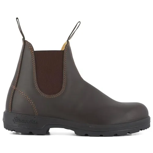 Blundstone Classic #550 Freizeitstiefel UK 8 | EU 42 grau - Robuste Wanderschuhe aus Leder mit elastischen Einsätzen für optimalen Tragekomfort - perfekt für den Alltag!