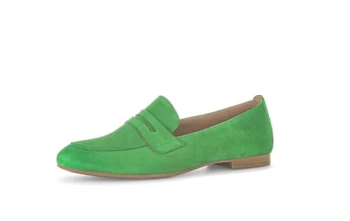 Gabor Slipper - Eleganter Slipper aus Wildleder in Größe 37.5, mit echtem Leder-Innenmaterial und einem bequemen Absatz von nur 1 cm – ideal für stilvolle Alltagslooks.