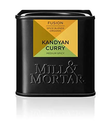 Mill & Mortar Kandyan Curry - Mittelscharfe Currymischung - Bio - 50 g
