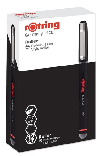 rotring Rollerball, Strichstärke: 0,7 mm, schwarz