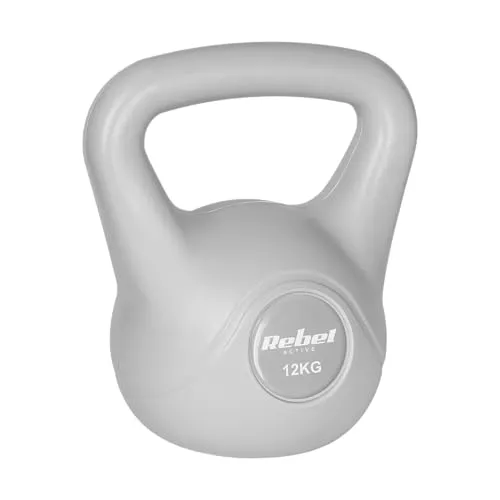 Rebel Electro Kettlebell Bitumen 12kg RBA-2322G-12 Grau