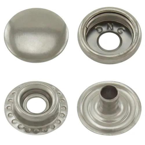 Druckknöpfe Ring-Feder rostfrei Knöpfe für Druckknopfzange Druckknopfpresse DIY