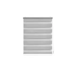Lichtblick Klemmfixrollo , grau , Synthetische Materialien , Maße (cm): B: 45 H: 5