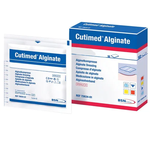 Cutimed Alginate Alginatkompressen 5x5cm