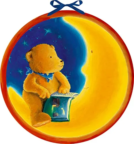 Wandkalender - Der Mondbär im Weihnachtshimmel
