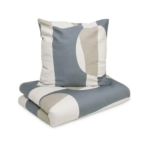 s.Oliver Satinbettwäsche Mako-Satin, 2-teilig in Beige/Grau in grau von s.Oliver