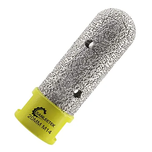 SANLEETEK Diamant Fingerfräser 20mm Diamantfräser Diamant Fingerfräs Bit