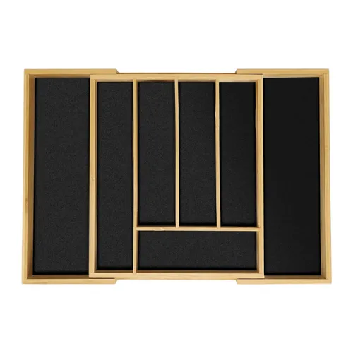 Besteckkasten Besteckschublade Schubladeneinsatz Besteckorganizer 5 Fächer