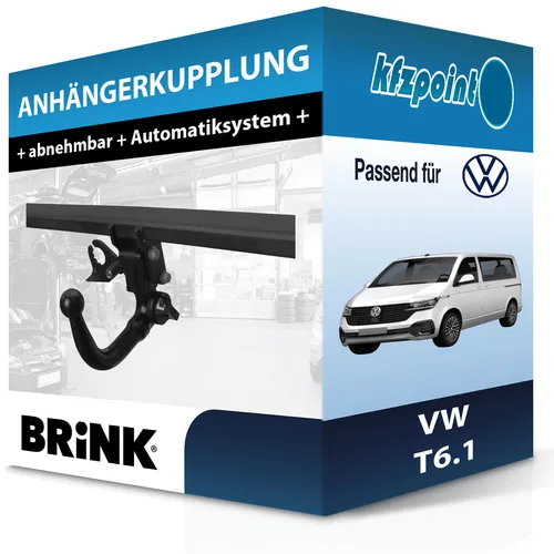 BRINK Abnehmbare Anhängekupplung für VW T6 (2015-2019)