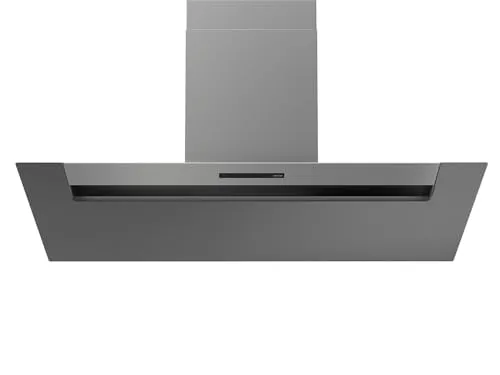 Berbel Ergoline 2 BKH 120 EG 2 Kopffreihaube 120 cm Silber metallic - Dunstabzugshaube mit 120 cm Breite, ideal für moderne Küchen. Mit BackFlow-Technologie für kondensatfreie Glasflächen und einer Luftleistung von 560 m³/h.