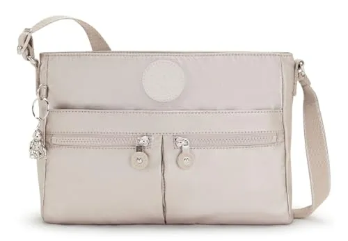 Kipling New Angie Kleine Umhängetasche in silber von Kipling