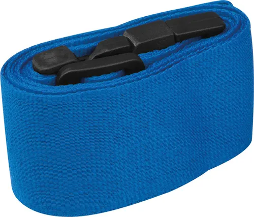 Verstellbares Kofferband / Koffergurt / aus Polyester / Farbe: blau