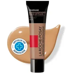 L'Oreal ROCHE-POSAY Toleriane Fluide Make-up Nr.15 30 ml - Abdeckprodukte mit vollflächiger Korrektur und LSF 25, ideal für empfindliche Haut und langanhaltende Deckkraft.