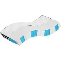 vidaXL Matratze Taschenfederkern 80x200 cm - Mittel - Matratzen mit 7 Liegezonen für optimale Druckentlastung und individuellen Komfort. Atmungsaktiv und pflegeleicht, ideal für einen ruhigen Schlaf.