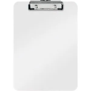 Leitz Klemmbrett 3971-00-01, WOW, A4, Kunststoff, weiß