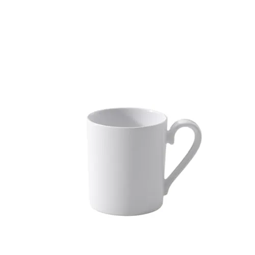 Villeroy & Boch Becher Modern Grace - Eleganter 0,3l Becher aus Premium Bone Porcelain, spülmaschinen- und mikrowellensicher – ideal für stilvollen Kaffeegenuss bei jeder Gelegenheit.