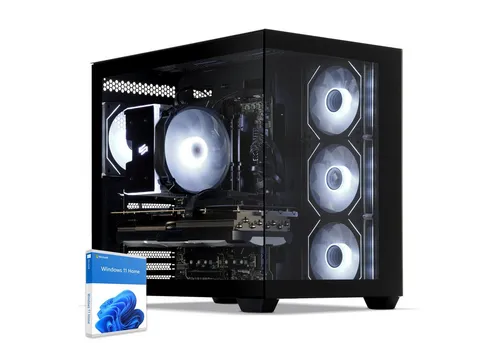 Sedatech UCCN503I1I1HF - Gaming-PC (AMD Ryzen 5 7600X 6x 4.7GHz (max 5.3GHz), Geforce RTX4060 8GB, 32 GB RAM, 2000 GB SSD, Wlan 7)