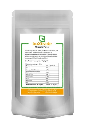 buXtrade Chlorella Pulver