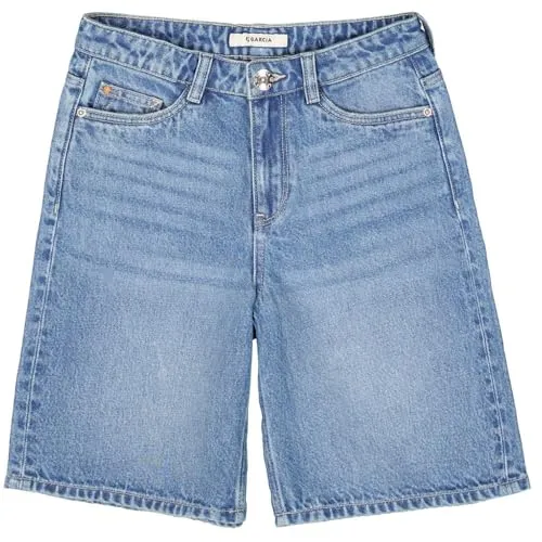 Garcia Mädchen Jeans-Shorts, Größe:176, Farbe:medium Used