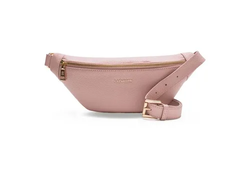 Lazarotti Gürteltasche Bologna Leather - Hochwertige Gürteltasche aus Leder mit geräumigem Hauptfach für Ihre Wertgegenstände. Verstellbarer Umhängeriemen für optimalen Tragekomfort.