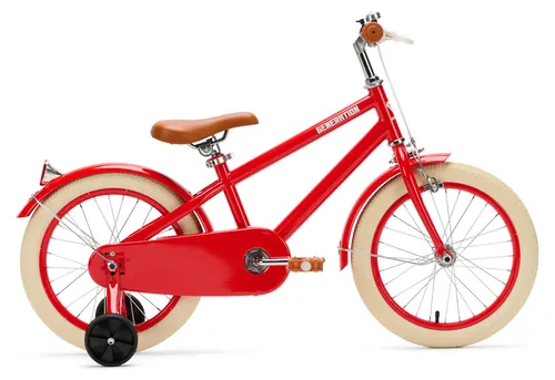 Generation Retro 16 Zoll Rot – Stilvolles Kinderfahrrad