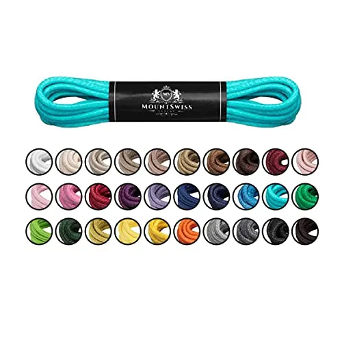 Schnürsenkel Türkis von Mount Swiss