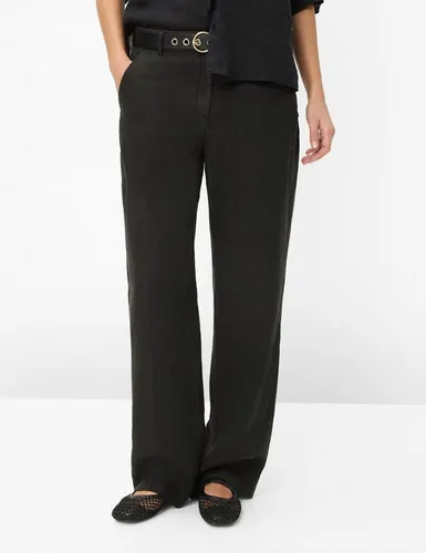 Brax Damen Palazzohose Style MAINE BLACK, weit geschnitten, Gr. 46K - Elegante Palazzohose im trendigen Wide Leg Design, ideal für lässige und schicke Outfits. Vielseitig kombinierbar und bequem im Tragen.