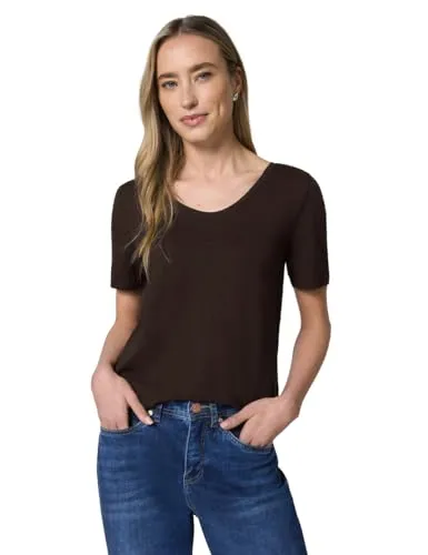 Produktbild Damen Basic T-Shirt mit V-Neck
