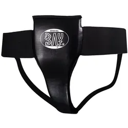 BAY-Sports Tiefschutz P U Damen Suspensorium Frauen Mädchen Kunstleder Damen Tiefschutz, Für Erwachsene und Kinder, XXS - XL, Lady, feucht abwischbar schwarz XS