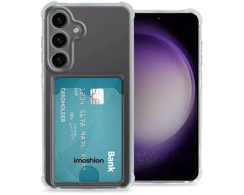imoshion Backcover imoshion Soft Case Back Cover mit Kartenfach Samsung Galaxy S24 - Tran