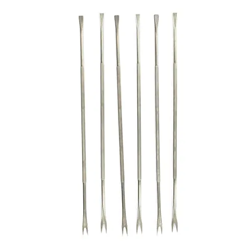 Fackelmann 43776 Besteck Kochgeschirr Meeresfrüchte Essutensilien .6 Ud, Edelstahl, Grau, 19 x 0,5 x 0,2 cm