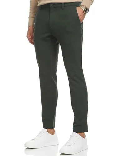 Produktbild JEFF Herren JFEzra Stoffhose mit 4 Taschen | Stretch Hose für Männer
