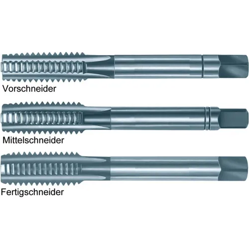 Forum Handgewindebohrer-Satz D352 HSS links M18 von Forum