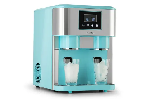 Eiszeit Crush Eiswürfelmaschine in türkis von Klarstein
