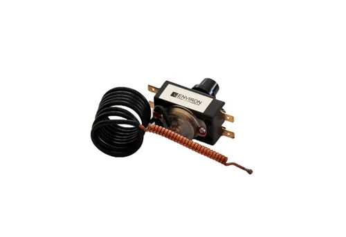 ganz24 Thermodetektor Sicherheitstemperaturbegrenzer 95°C STB 80cm Kapillar, Für Kessel und Holzvergaser