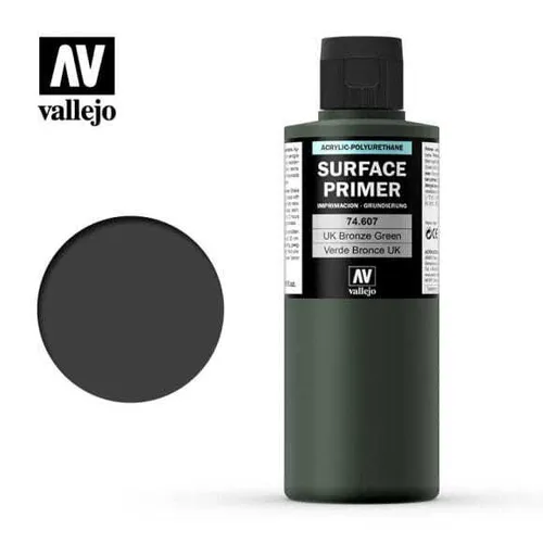 VALLEJO PRIMER 74607 UK BRONZE GREEN 200ml von Acrylicos Vallejo