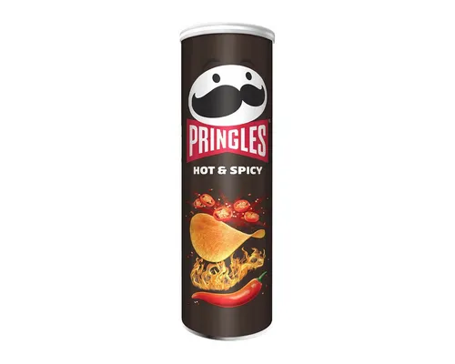 Pringles Hot and Spicy Stapelchips 165g