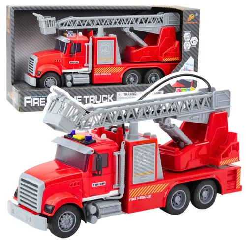 Lean Feuerwehrauto mit Leiter und Wasserfunktion