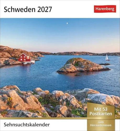 Schweden Sehnsuchtskalender 2027 von Harenberg