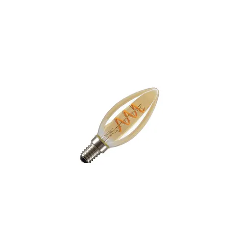 SLV LED C35, LED-Leuchtmittel, gold, E14, 2W, 2200K 1008648 von SLV