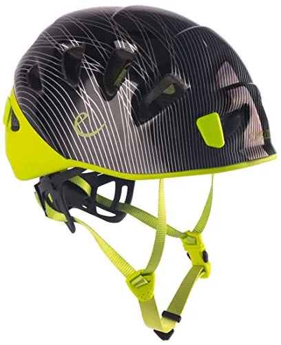 EDELRID Shield II Kletterhelm – Unisex, Night, 48-56 cm - Kletterhelm mit leichtem In-Mold Design und robustem Polycarbonat. Optimale Anpassung durch das Wing Fit-System und waschbare Polster. Ideal für Sicherheit und Komfort beim Klettern.