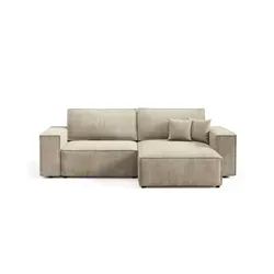 Produktbild Ecksofa mit Schlaffunktion Mille ¦ beige ¦ Maße (cm): B: 257 H: 88